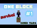 ONE BLOCKda vijivaniya #1 || Ozbek Tilida