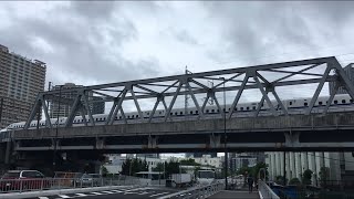 【しんかんせん】東海道新幹線通勤N700A（回送）@東京〜大井車両基地