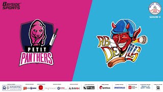 PETIT PANTHERS VS AB DEVILS | SILVER QF - 3 | BSSDCC | SEASON 11 | 2023-24