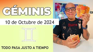 GÉMINIS | Horóscopo de hoy 10 de Octubre 2024