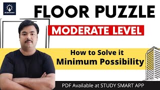 Floor Puzzle Mains Level | Reasoning | IBPS PO & IBPS CLERK