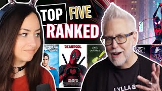 James Gunn Ranks His Top 5 Comic Book Movies | Bunnymon REACTS
