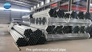 Pre galvanized steel pipe