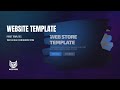 Complete Website | Fivem Store Template | Tebex Shop | Roleplay Server & Script and Asset Store.