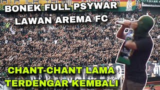 Aksi Bonek Full Chant Psywar Persebaya vs Arema FC di Stadion GBT | Greennord Tribun