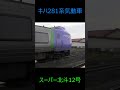 2012.11.12 キハ281系スーパー北斗12号 train 鉄道 キハ281系 shorts