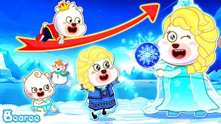 How Did Elsa Mom Grow up? | Kids Stories About Mommy Elsa | Bearee Family Storie