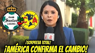 ¡DE ÚLTIMA HORA! ¡AMÉRICA DA EL GOLPE EN LA JOYA DEL MERCADO Y ANUNCIA REEMPLAZO! CLUB AMÉRICA HOY