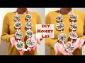 #DIY-Money Lei - Dây Hoa Tiền Đeo Cổ Lễ Ra Trường - Tái Sử Dụng Lại Đồ Vật Có Sẵn Ở Trong Nhà #288