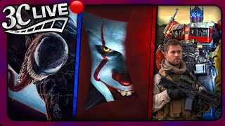 3C Live - Pennywise Is Back, Chris Hemsworth G.I. Joe, Venom 3 Trailer Date