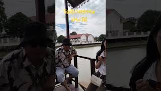 นั่งกระเช้าไฟฟ้าข้ามฝั่ง ที่ท่าเรือวัดนิเวศธรรมประวัติ  #travel #เพลงกระแสมาแรง #บ่าวกิแหล่ง