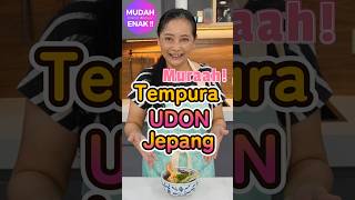 Resep Tempura Udon おいしい〜♥天ぷらうどん #masakanjepangrumahan #cooking