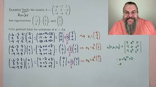 (DiffEQ, Fall 23) 20 - Handling repeated eigenvalues