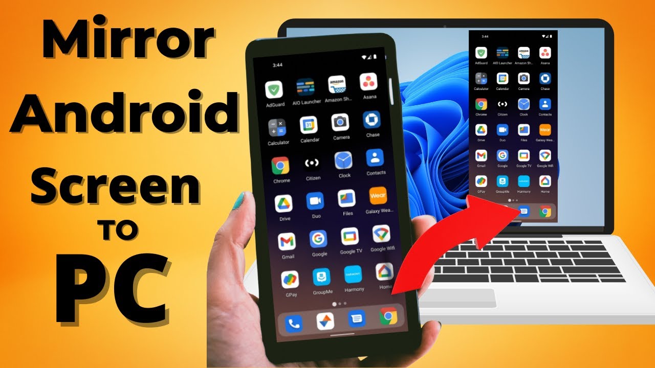 How To Mirror Android To PC With Scrcpy | How To Use Scrcpy [Complete ...