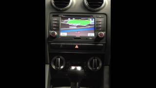 Zenec Head unit in Audi A3