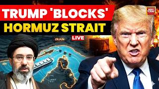 Iran War News LIVE: Trump Blockades Hormuz, Threatens To Blow Up Iranian Ships | Middle East War