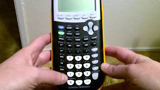 Seed the RandInt function on a TI84