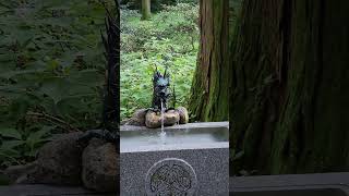 御岩神社様内です！この次が、本殿です。