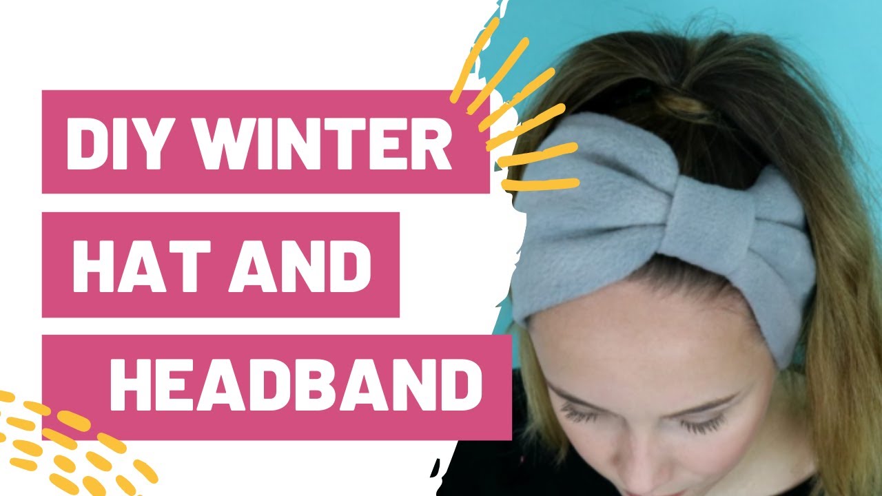Diy Winter Hat Headband Youtube