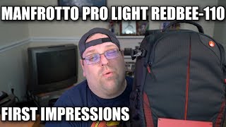 Manfrotto Pro Light RedBee-110 First Impressions