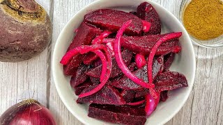 Cooked beet salad