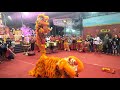 新加坡南仙龙狮体育会 nam sieng lion dance cai qing performance at bao xing tan 3 dec 2018