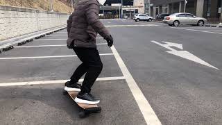 롱보드 푸쉬오프(Long Board Pushoff) ; 앞발 위치에 대해서