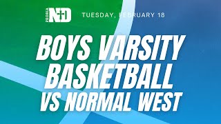 PND Boys Varsity Basketball vs Normal West