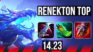 RENEKTON vs AMBESSA (TOP) | KR Challenger | 14.23