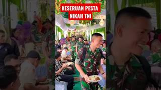 TERNYATA BEGINI SERUNYA DIPESTA NIKAH TNI DJ RUNGKAD #shorts #tnipolri #viral