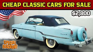 Rare Classic Cars for Sale! Discover Your Dream Ride! #ClassiccarsforSale