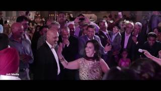 Dance off couple and brides parents 2016 Vox Resort World Nec / Jett Jagpal