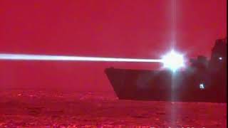 Dock Ship USS Portland (LPD 27) Tests Laser Weapon System Demonstrator (LWSD) | U.S. Pacific Fleet