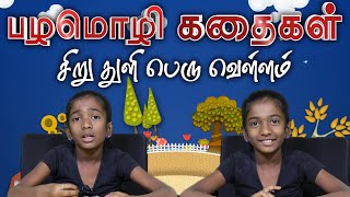 பழமொழி கதைகள் - சிறு துளி பெரு வெள்ளம் | Kidss King