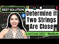 Determine if Two Strings Are Close - Python #leetcode #leetcode75