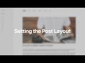 Setting the Post Layout | YOOtheme Documentation (Joomla)