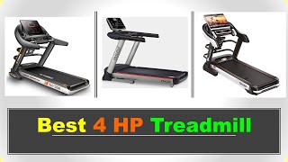 Top 6 Best 4 HP Treadmill in India | BEST TREADMILL FOR HOME USE INDIA - सबसे अच्छा ट्रेडमिल