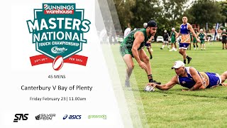 Day 1 | 45 Mens | Canterbury v Bay of Plenty