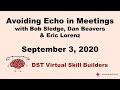 Avoiding Echo in Teams Meetings