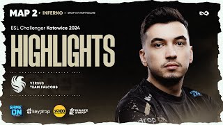 Eternal Fire vs. Falcons - INFERNO HIGHLIGHTS - ESL Challenger Katowice 2024 Elimination Match