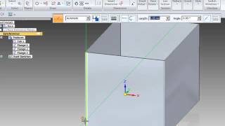 Creating a hopper in Solid Edge with ST