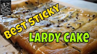 How it's made the best sticky Lardy Cake