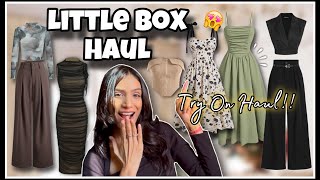 *Little box* Clothing Try On Haul l Honest Review, Cute Dresses \u0026 Co Ord Sets Haul #littleboxindia