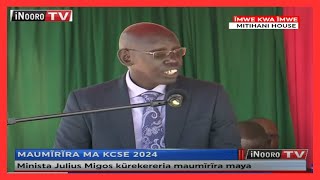 PS Belio Kipsang gũtũgĩra mũtaratara wa CBC