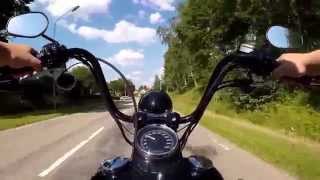 GoPro Harley Davidson Flstsb Softtail Crossbones