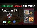 Spring boot Angular 17 Full Stack Course For Beginners with Project | spring security, tailwind, jwt