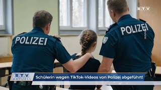 „Deutschland ist Heimat“: Schülerin wegen TikTok-Videos mitten im Unterricht von Polizei abgeführt!