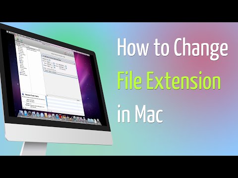 How to Change File Extension in Mac How to Change File Extension in Mac