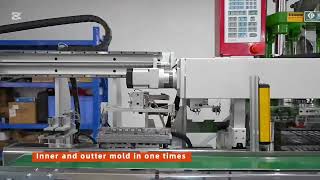 Automatic USB Data Cable Injection Molding Machine