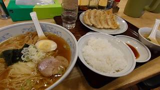 ぎょうざの満洲 JR京橋駅店「満洲ラーメン＋ダブル餃子定食」